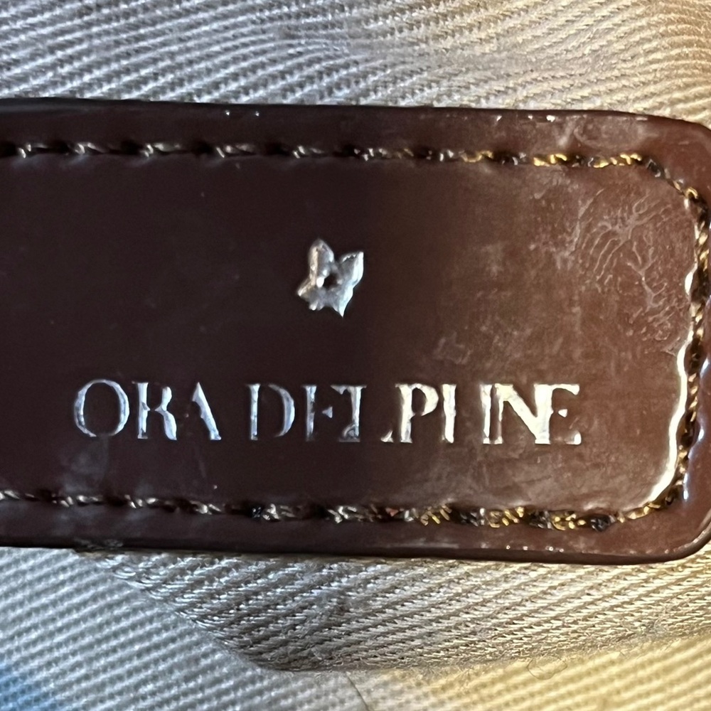 Ora Delphine Tan Leather Shoulder Bag - Picture 8 of 8